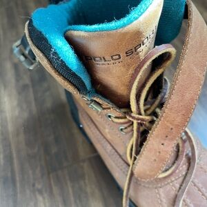 Polo by Ralph Lauren Brown Winter Rain Boots Suede